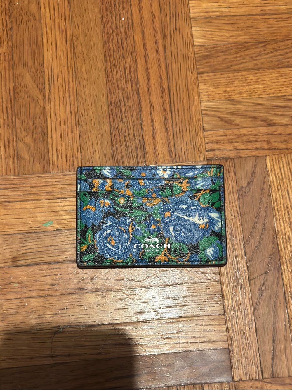 Coach - Floral Card Holder